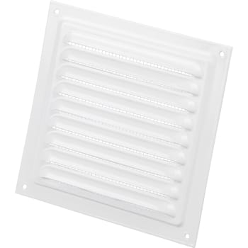 Jalousirist med insektnet 200x200 mm, hvid, MVM