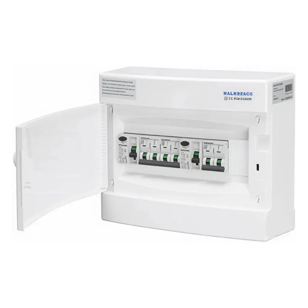 Færdigmonteret gruppetavle - 3x10A 1P+N