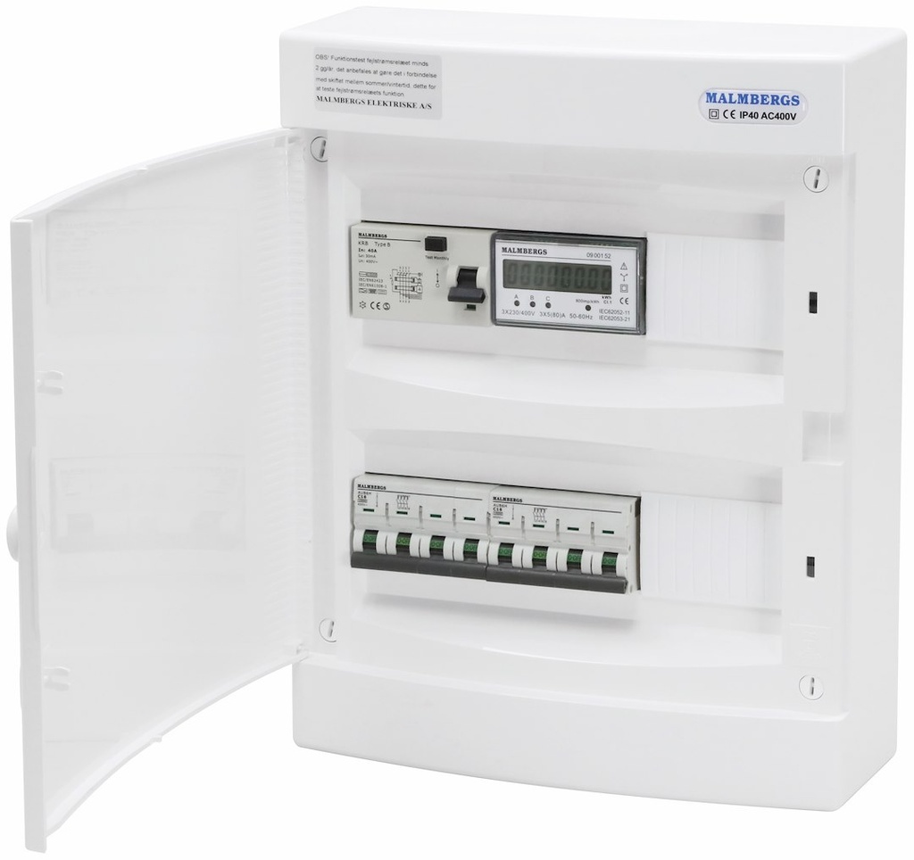 FÆRDIGMONTERET VARMEPUMPETAVLE, UG12