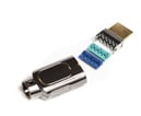 HDMI konnektor 1,4 med metal hus