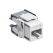 Modular jack eXtreme KAT6A UTP RJ45 110-style enkle stk pakke Hvid