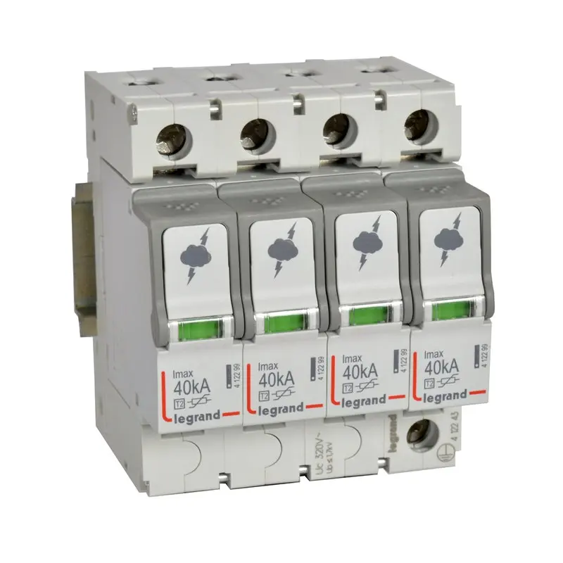 Transientbeskyttelse Type 2 4P, TT og TNS, 40kA