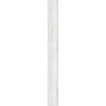 Stofledning 2x0,75 mm² 4M hvid