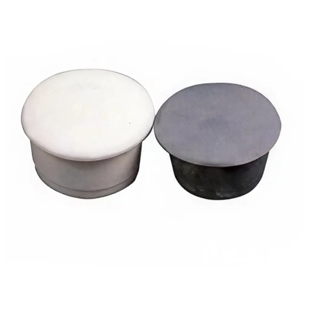 DÆKPROPPER 12MM SORT KUNSTSTOF