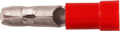 ISO. RUND FORLÆNGERSTIK 0,5-1,5MM² RØD