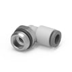 GripFit Push in fitting-swivel male elbow-6mm tube -M5 thread G7522 6-M5  S-RAPID FITT. GRIPFIT