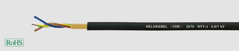 Installationskabel NYY-O 1X630 afmål