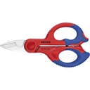 KNIPEX elektrikersaks, glasfiberarmeret