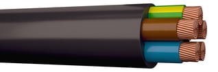 Gummikabel H07RN-F 5G2,5 mm2 BK 50 m CPR
