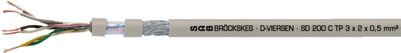 SD 200 C TP 4 x 2 x 0,25 mm2