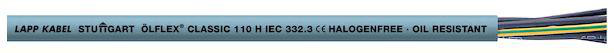 STYREkabel  Olflex 110H 9G0,75 T500