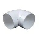 Rund Ø100 bøjning 90 grader