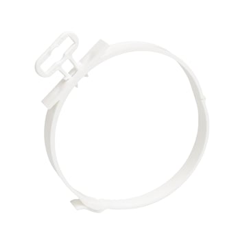 Rund Ø125 rørholder beslag