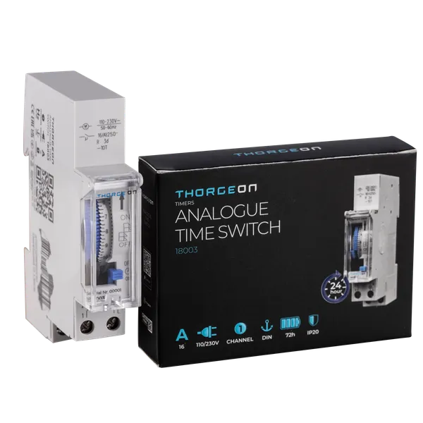 Analog tidskontakt 1-kanals THORHEON
