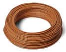 Installationsledning H07Z1-U Hf 1x1,5 R-100 brun