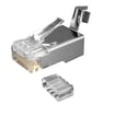 Modular plug RJ45 STP Kat. 6 & 6A blød/stiv max. leder issolation dia. Ø1,55mm