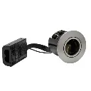 Udendørsspot m. GU10 fatning - Børstet, IP44, god