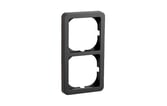 DESIGN+R Ramme 2x1M Antracit