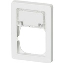 LK Fuga ramme Baseline 63 1½m m. tekstfelt - hvid