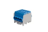 HLAK Klemme 35-1/6 M2, Blå AL/CU