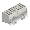 HLAK Klemme 25-4/8 gr-S AL/CU Grå