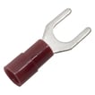 Isol. ABIKO gaffelkabelsko KA1553G-PB, 0,5-1,5mm2 M5, Rød