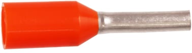 Isoleret ABIKO terminalrør KA0,5-8ETW 0,5mm2 L8 Orange