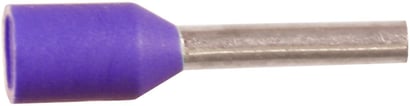 Isoleret ABIKO terminalrør KA0,25-6ETT, 0,25mm2 L6, Violet