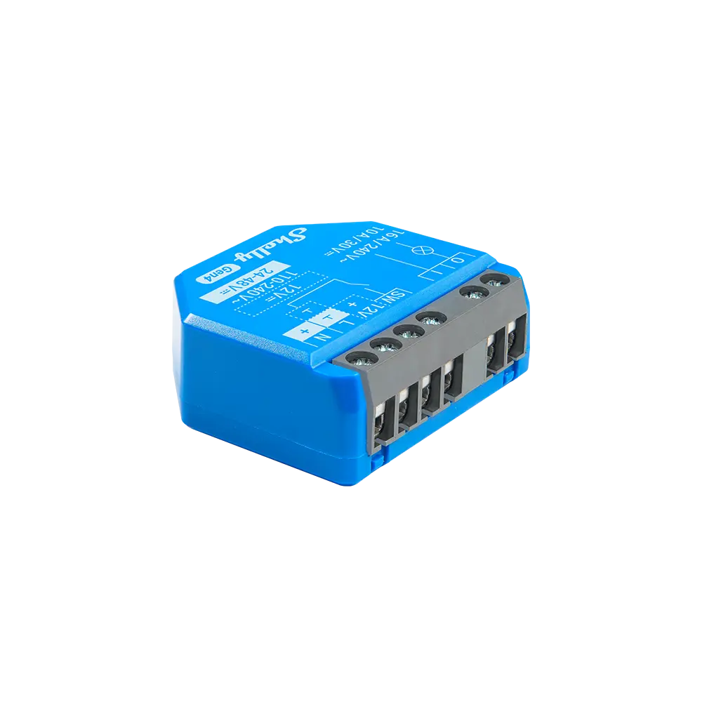 SHELLY 1 GEN4, WIFI & ZIGBEE RELÆ