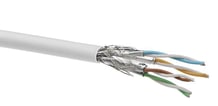 Datakabel (AWG 22) KAT7A S/FTP LSF/OH IEC 332.1 - Euro Class Dca hvid T500 Leviton (Brand-Rex)