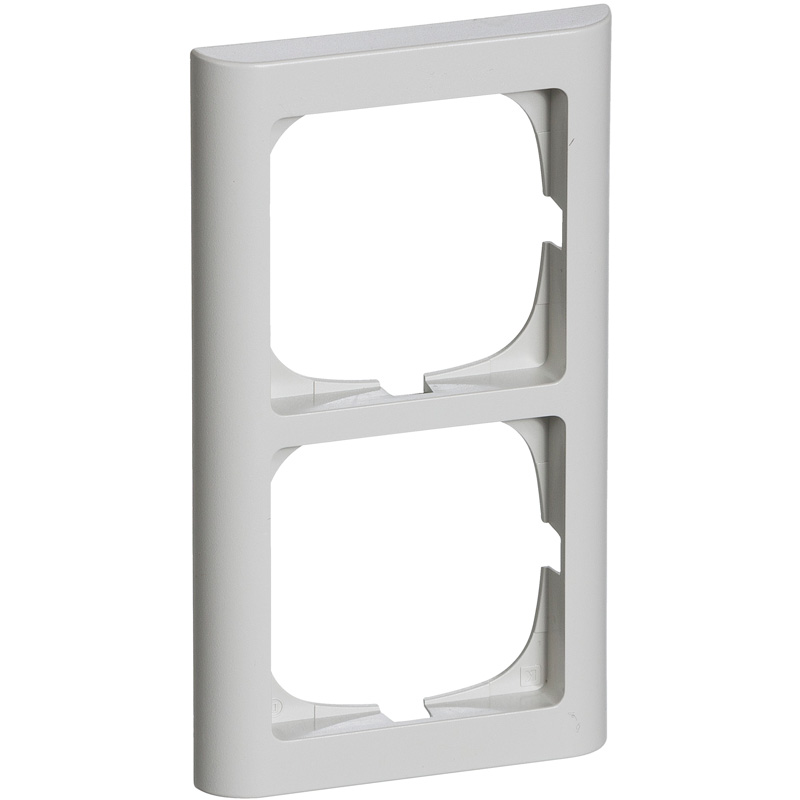 LK Fuga ramme Softline 63 2m lodret - lysegrå