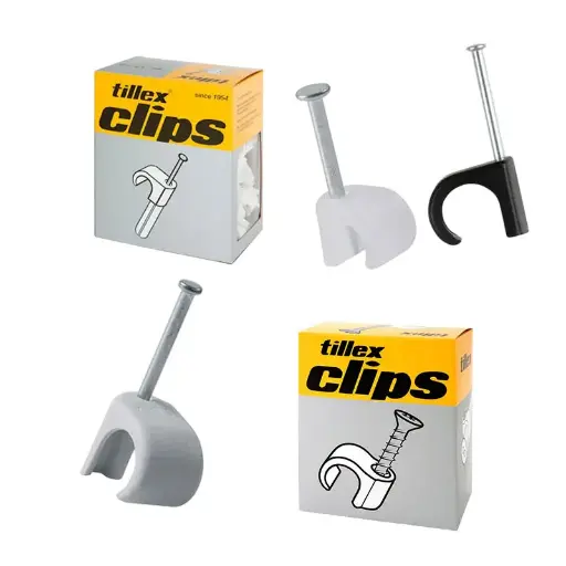 El materiel / Fastgørelsesmateriale / Clips