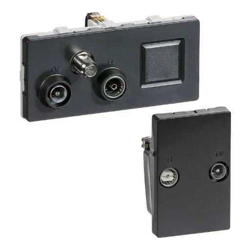 Lauritz Knudsen / LK. Fuga / LK Fuga Antenneudtag / Antenneudtag koksgrå