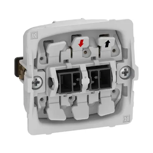 Lauritz Knudsen / LK. Fuga / LK Fuga uden afdækning / LK Fuga afbrydere uden afdækning