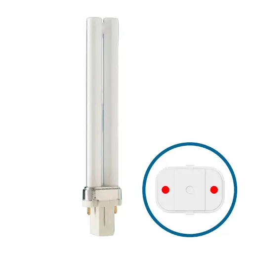 Belysning / Lyskilder (Pærer) / Kompakt rør / Type S - G23 2 Pin Fatning