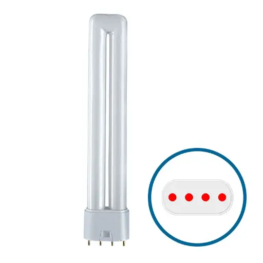 Belysning / Lyskilder (Pærer) / Kompakt rør / Type L - 2GX11 4 Pin Fatning