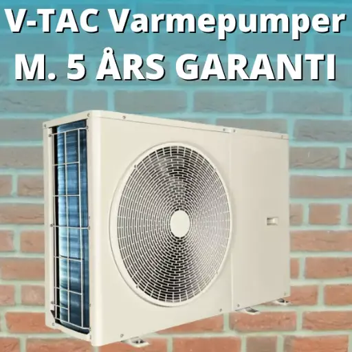 Hus og have / Varmepumper / V-TAC Varmepumper Luft/Vand