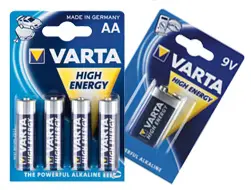Elektronik H / Batterier og ladere / Alkalinebatterier