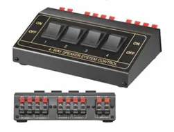 Elektronik H / Højttalere og PA systemer / Højttaleromskiftere og -fordelere