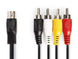 Elektronik H / Kabler og tilbehør / DIN (Midi)