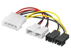 Elektronik H / Kabler og tilbehør / Interne PC strømkabler