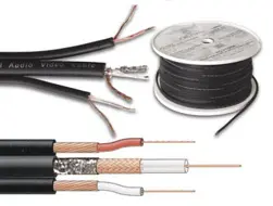 Elektronik H / Kabler og tilbehør / Coax kabel (metervare/rulle)