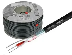 Elektronik H / Kabler og tilbehør / DMX kabel (metervare/rulle)