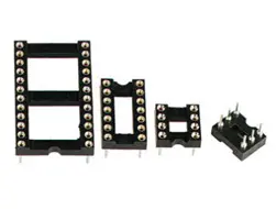 Elektronik H / Komponenter / IC sokler