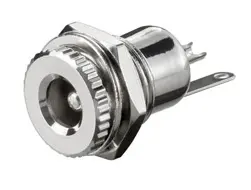 Elektronik H / Stik og fatninger / Runde DC bøsninger (print/kabinet)