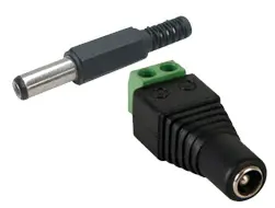 Elektronik H / Stik og fatninger / Runde DC stik (til ledning)