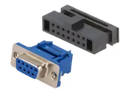 Elektronik H / Stik og fatninger / IDC fladkabelstik