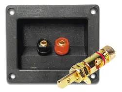 Elektronik H / Stik og fatninger / Højttalerstik