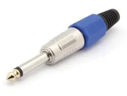 Elektronik H / Stik og fatninger / 6,35mm JACK stik