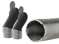 Elektronik H / Hus og have / Ventilationsrør og fittings